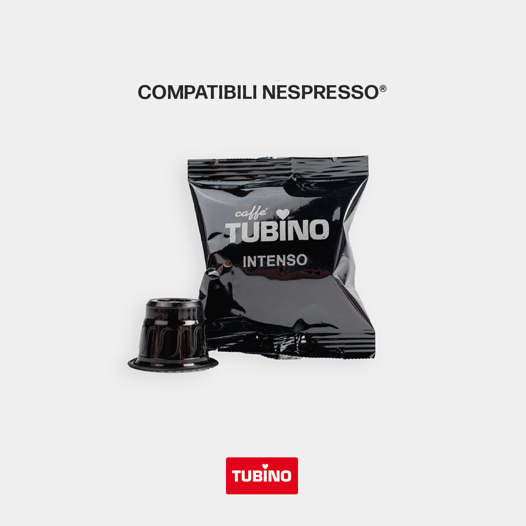 Capsule NESPRESSO®* Compatibili - INTENSO - Tubino